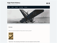 Tablet Screenshot of highpointhistoryseries.com